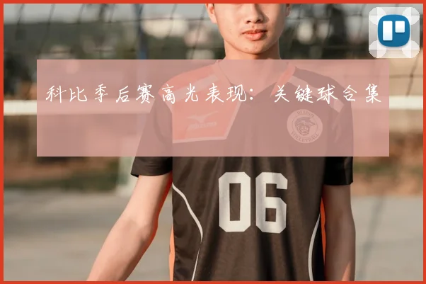 科比季后赛高光表现：关键球合集